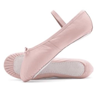 Kids Leather Ballet Shoes